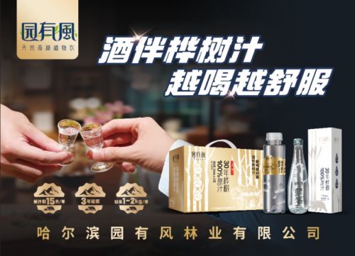 園有風白樺樹汁 全鏈把控 精準發力,破局天然健康飲品賽道